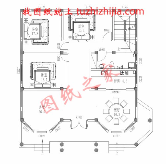 2024二層農(nóng)村新款別墅設計圖，每套都將成為爆款