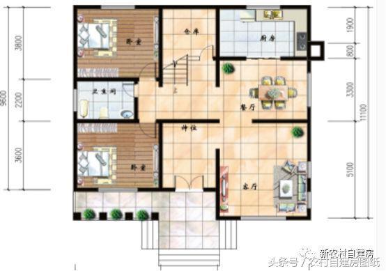 5套新農(nóng)村別墅設(shè)計圖，用材簡單，便于施工，一般的農(nóng)村施工隊都可以建造