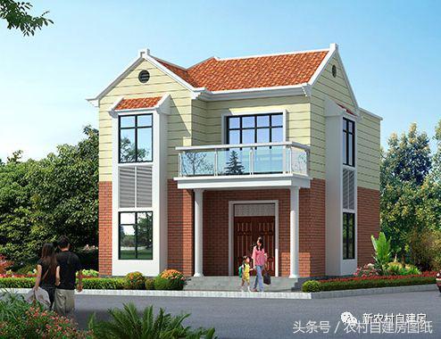 5套新農(nóng)村別墅設(shè)計圖，用材簡單，便于施工，一般的農(nóng)村施工隊都可以建造