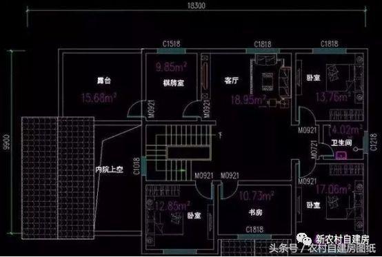 5套新農(nóng)村別墅設(shè)計圖，用材簡單，便于施工，一般的農(nóng)村施工隊都可以建造