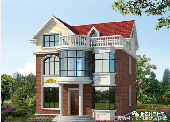 5套新農(nóng)村別墅設(shè)計圖，用材簡單，便于施工，一般的農(nóng)村施工隊都可以建造