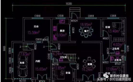 5套新農(nóng)村別墅設(shè)計圖，用材簡單，便于施工，一般的農(nóng)村施工隊都可以建造