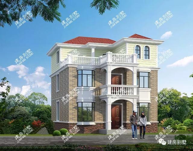 開間不到10米的農(nóng)村別墅設(shè)計(jì)戶型，簡約施工難度不高，返鄉(xiāng)建房的首選