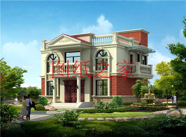 3套農(nóng)村二層別墅設(shè)計(jì)圖，占地110平方米左右，造價(jià)只要20萬，快來看看吧