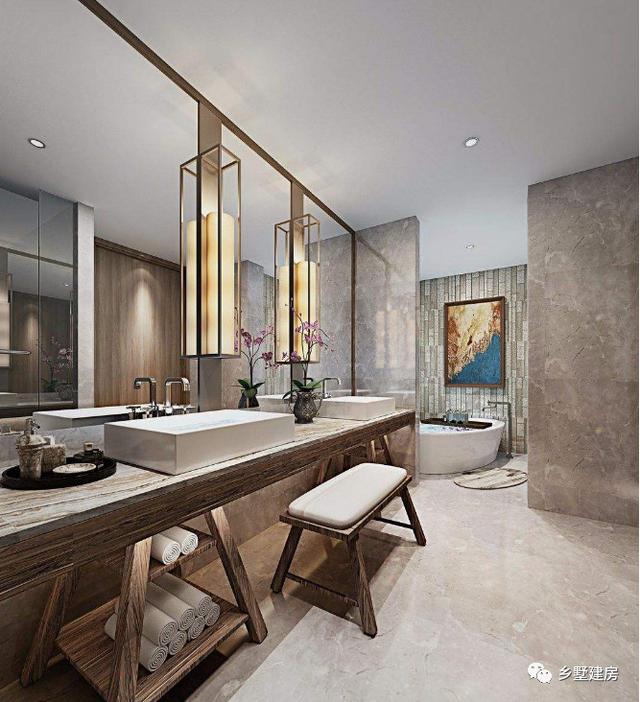 中式別墅設計圖，外型設計十分古典大方，彰顯地位和品味