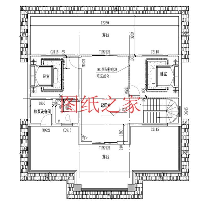 推薦4套時尚現代的三層別墅設計圖，客廳挑空，自建房的首選