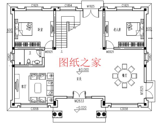推薦4套時尚現代的三層別墅設計圖，客廳挑空，自建房的首選