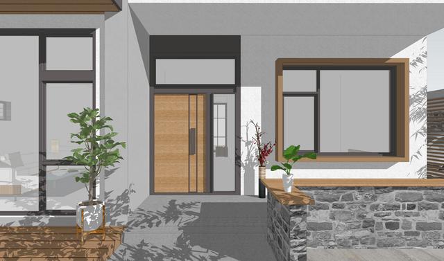 34萬(wàn)農(nóng)村別墅設(shè)計(jì)圖帶車庫(kù) 海南的朋友建房可以這樣建