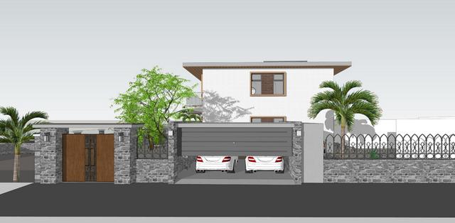 34萬(wàn)農(nóng)村別墅設(shè)計(jì)圖帶車庫(kù) 海南的朋友建房可以這樣建