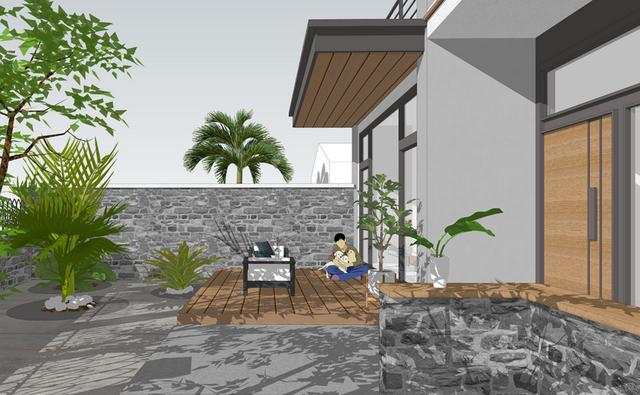 34萬(wàn)農(nóng)村別墅設(shè)計(jì)圖帶車庫(kù) 海南的朋友建房可以這樣建