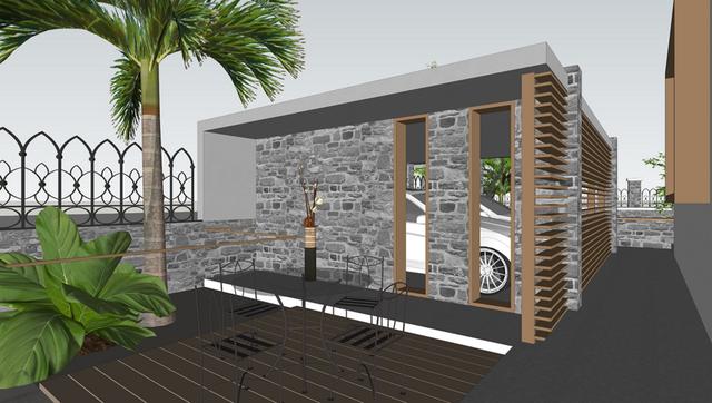 34萬(wàn)農(nóng)村別墅設(shè)計(jì)圖帶車庫(kù) 海南的朋友建房可以這樣建