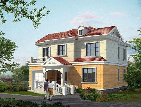 兩款帶堂屋的農(nóng)村自建房設(shè)計圖，又帶車庫又是五室三廳，很實用