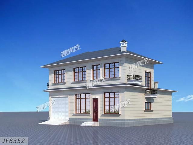 現(xiàn)在農(nóng)村人有福氣，有錢有地就可以建房，下面這款別墅設(shè)計(jì)圖送給你