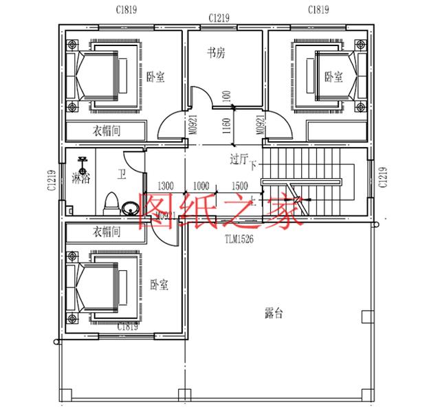 外觀靚麗、布局實(shí)用，建成后氣派有面子的小戶型三層別墅設(shè)計(jì)圖