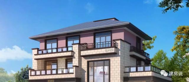 16X13米三層歐式別墅設(shè)計(jì)圖，占地面積200平，漂亮又大氣