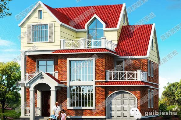 占地約140平方米三層美式農(nóng)村自建房設(shè)計(jì)圖，室內(nèi)布局充分考慮空間的實(shí)用性和舒適性