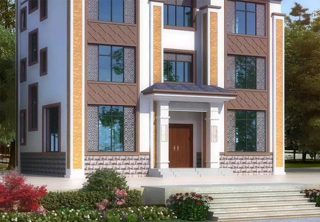 這三棟比較現(xiàn)代前衛(wèi)的農(nóng)村自建別墅設(shè)計(jì)圖，配套齊全，舒適生活從這里開始