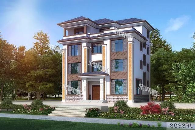 這三棟比較現(xiàn)代前衛(wèi)的農(nóng)村自建別墅設(shè)計(jì)圖，配套齊全，舒適生活從這里開始