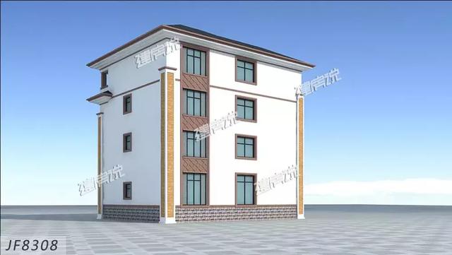 這三棟比較現(xiàn)代前衛(wèi)的農(nóng)村自建別墅設(shè)計(jì)圖，配套齊全，舒適生活從這里開始