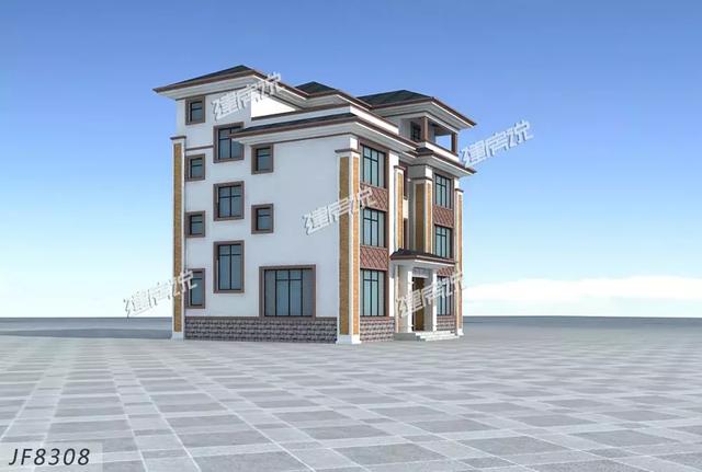 這三棟比較現(xiàn)代前衛(wèi)的農(nóng)村自建別墅設(shè)計(jì)圖，配套齊全，舒適生活從這里開始