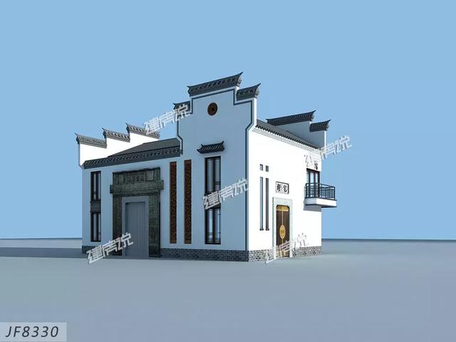 這三棟比較現(xiàn)代前衛(wèi)的農(nóng)村自建別墅設(shè)計(jì)圖，配套齊全，舒適生活從這里開始