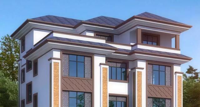 這三棟比較現(xiàn)代前衛(wèi)的農(nóng)村自建別墅設(shè)計(jì)圖，配套齊全，舒適生活從這里開始