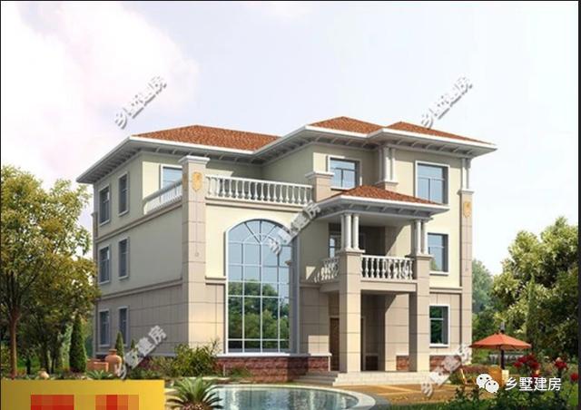 分享兩款別墅設計圖，現(xiàn)在建房經(jīng)濟又實惠，你還在為貸款買房發(fā)愁么？