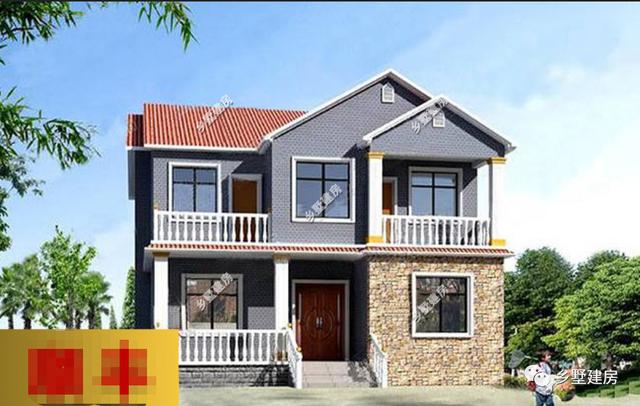 分享兩款別墅設計圖，現(xiàn)在建房經(jīng)濟又實惠，你還在為貸款買房發(fā)愁么？