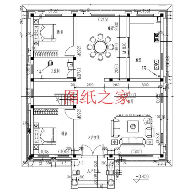 精選5套占地150平的三層別墅設(shè)計(jì)圖，主體造價(jià)50萬(wàn)內(nèi)，挑一套建房吧！
