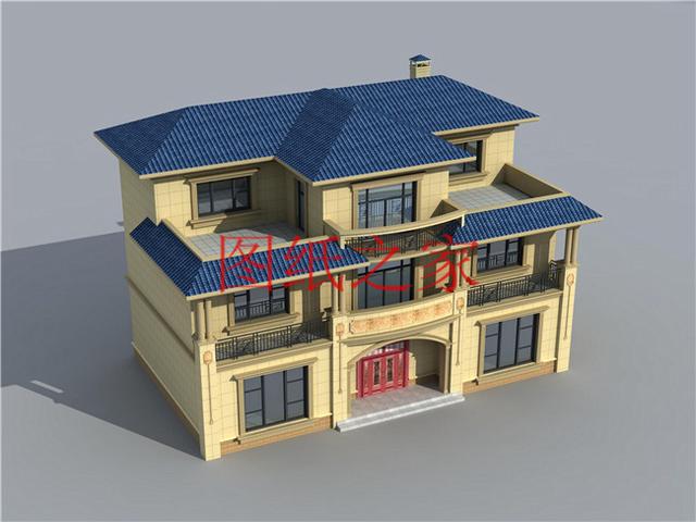 精選5套占地150平的三層別墅設(shè)計(jì)圖，主體造價(jià)50萬(wàn)內(nèi)，挑一套建房吧！