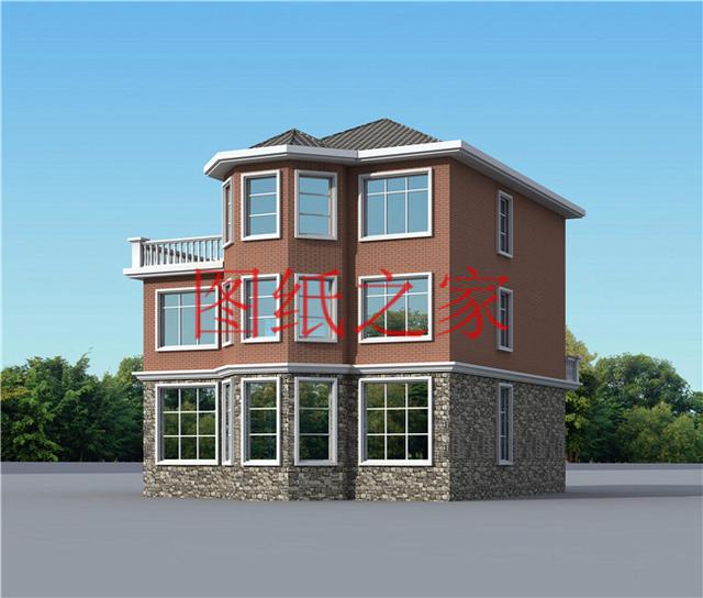 精選5套占地150平的三層別墅設(shè)計(jì)圖，主體造價(jià)50萬(wàn)內(nèi)，挑一套建房吧！