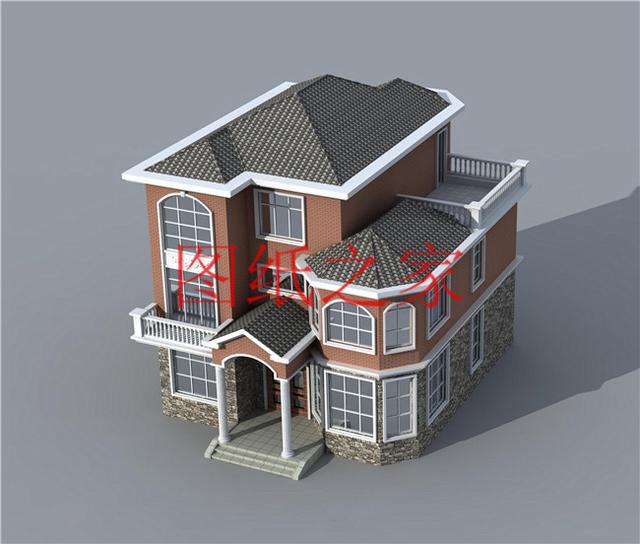 精選5套占地150平的三層別墅設(shè)計(jì)圖，主體造價(jià)50萬(wàn)內(nèi)，挑一套建房吧！