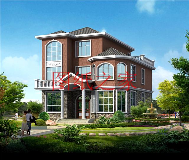 精選5套占地150平的三層別墅設(shè)計(jì)圖，主體造價(jià)50萬(wàn)內(nèi)，挑一套建房吧！