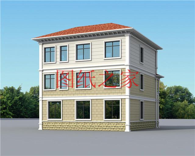 精選5套占地150平的三層別墅設(shè)計(jì)圖，主體造價(jià)50萬(wàn)內(nèi)，挑一套建房吧！