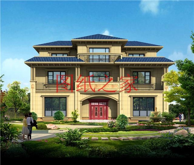 精選5套占地150平的三層別墅設(shè)計(jì)圖，主體造價(jià)50萬(wàn)內(nèi)，挑一套建房吧！