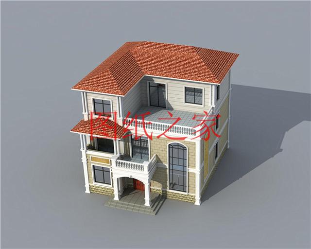 精選5套占地150平的三層別墅設(shè)計(jì)圖，主體造價(jià)50萬(wàn)內(nèi)，挑一套建房吧！