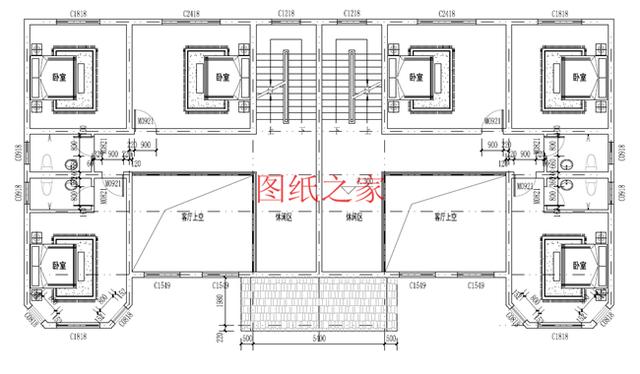 精選兩套農(nóng)村三層雙拼別墅，建成之后兄弟倆在村里肯定很有面子！