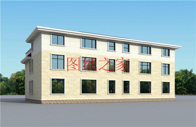 精選兩套農(nóng)村三層雙拼別墅，建成之后兄弟倆在村里肯定很有面子！