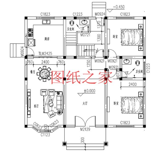 5套簡(jiǎn)單實(shí)用的三層別墅，占地140平方米左右，可以說(shuō)是不會(huì)過(guò)時(shí)的經(jīng)典戶(hù)型，一起來(lái)看看吧！
