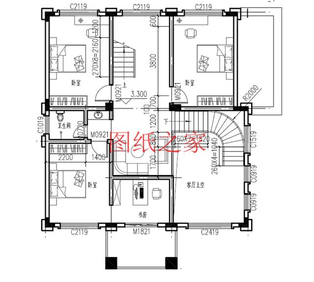 5套簡(jiǎn)單實(shí)用的三層別墅，占地140平方米左右，可以說(shuō)是不會(huì)過(guò)時(shí)的經(jīng)典戶(hù)型，一起來(lái)看看吧！