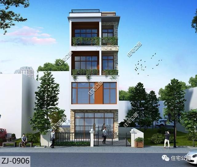 農(nóng)村臨街帶商鋪自建房，6套帶門面別墅戶型設(shè)計圖