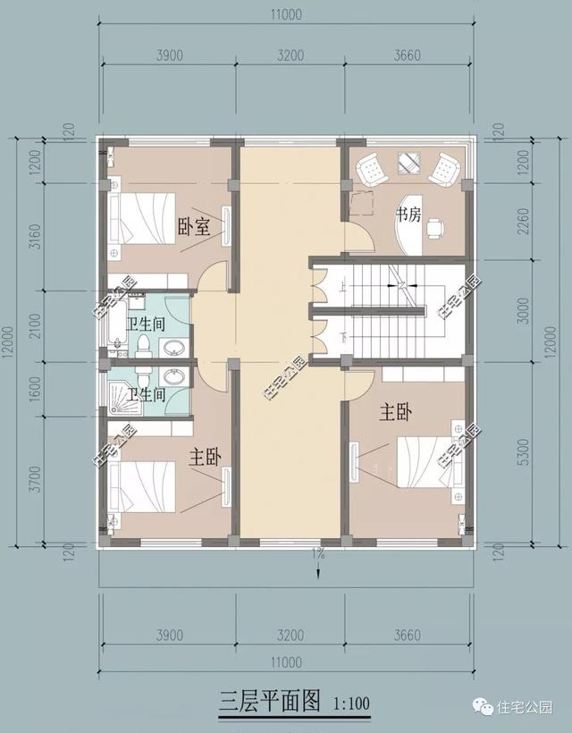 農(nóng)村臨街帶商鋪自建房，6套帶門面別墅戶型設(shè)計圖