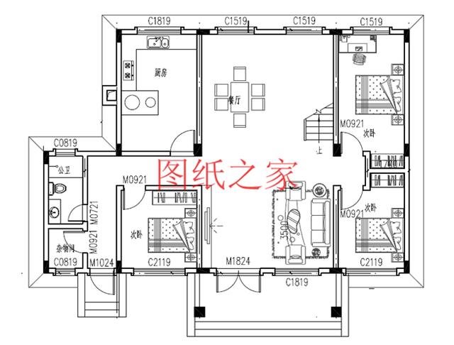 4套占地160平方米的二層別墅設(shè)計圖，不僅質(zhì)量過硬、住得舒服，還要外觀新穎漂亮，歡迎收藏！