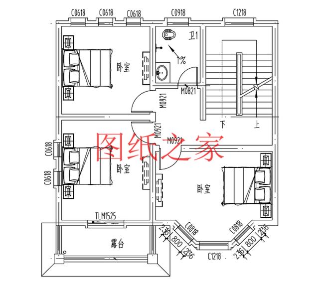 占地100平方米左右小宅基地的二層別墅，造價(jià)只要20萬！