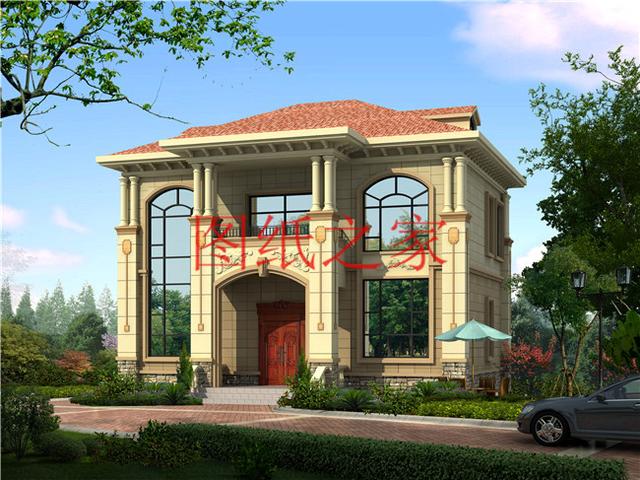 占地100平方米左右小宅基地的二層別墅，造價(jià)只要20萬！