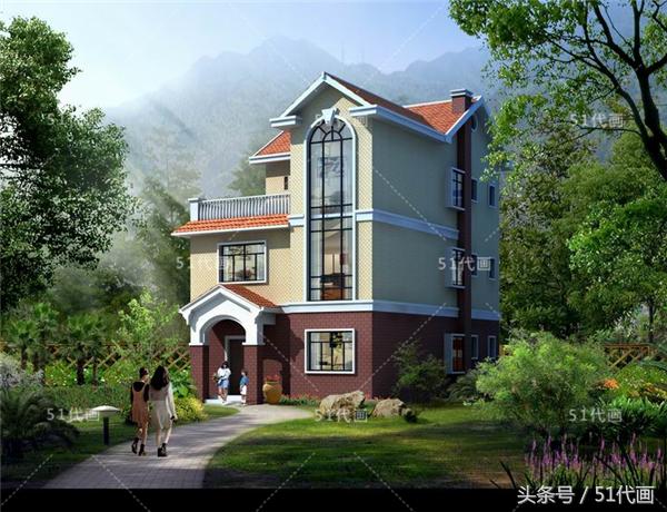 推薦3款農(nóng)村三層別墅設(shè)計圖，簡潔大方，適合農(nóng)村自建！