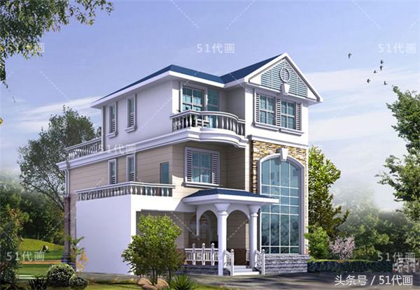 推薦3款農(nóng)村三層別墅設(shè)計圖，簡潔大方，適合農(nóng)村自建！