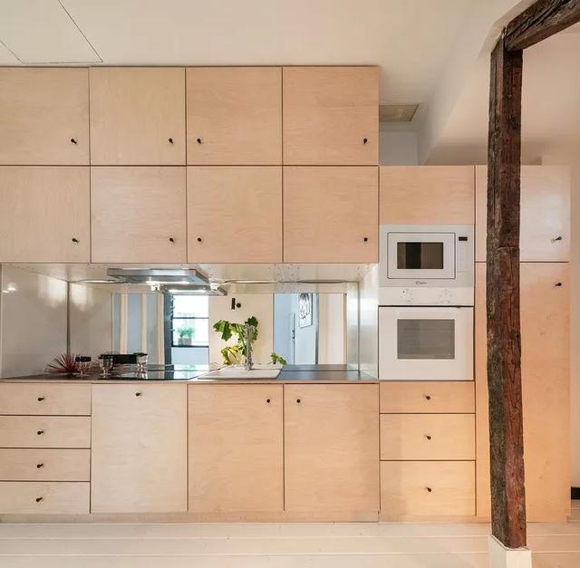 46平小戶型簡約風裝修，室內(nèi)還建了一個小閣樓！