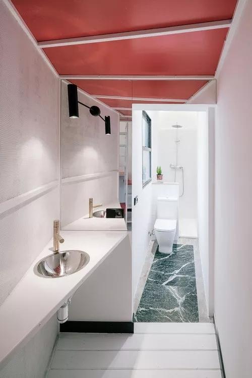 46平小戶型簡約風裝修，室內(nèi)還建了一個小閣樓！