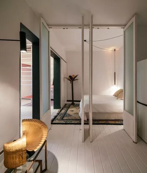 46平小戶型簡約風裝修，室內(nèi)還建了一個小閣樓！